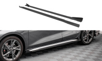 Audi S3 / A3 S-Line 8Y 2020+ Street Pro Sidoextensions + Splitters V.1 Maxton Design 